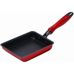 トリノ 玉子焼 13×18cm IH対応 ブルーダイヤモンドコート 金属ヘラ対応 オープンリム加工 HC-0217