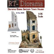 RTD35025 1/35 ディオラマベース：ドイツのタウンハウス [プラモデル用パーツ]