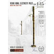 RTD35704 1/35 田舎の電柱 高さ180mm 2個 [プラモデル用パーツ]