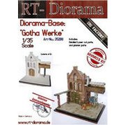 RTD35288 1/35 ディオラマベース：ゴータ工場 [プラモデル用パーツ]