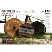 RTD35502 1/35 ケーブルリールセット 2 [プラモデル用パーツ]