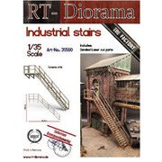 RTD35590 1/35 工場の階段 [プラモデル用パーツ]