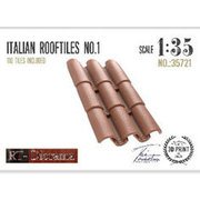 RTD35721 1/35 イタリアの屋根瓦 No.1 [プラモデル用パーツ]