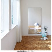 RM-12 [割れない 軽量 大型ミラー 壁面式 （90×180cm） シルバー]