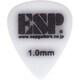 ピック 100枚入り ポリアセタール ティアドロップ 1.0mm ホワイト（滑り止めロゴ仕様） PT-PS10 WH