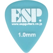 ピック 100枚入り ポリアセタール ティアドロップ 1.0mm スカイブルー(滑り止めロゴ仕様) PT-PS10 SB