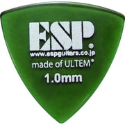 ピック 100枚入り ウルテム トライアングル 1.0mm グリーン PD-PSU10 GR