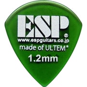 ピック 100枚入り ウルテム ジャズ 1.2mm グリーン PJ-PSU12 GR