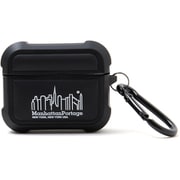 Manhattan Portage Square Hybrid AirPods Pro(Pro 2/第1世代) Case ”BASIC LOGO” BLACK APPR2-MP-06-BK