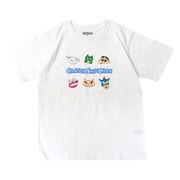 22863168 クレヨンしんちゃん ヒーロー Tシャツ WHITE XLサイズ [キャラクターグッズ]