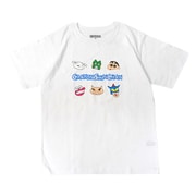 22863168 クレヨンしんちゃん ヒーロー Tシャツ WHITE 3Lサイズ [キャラクターグッズ]