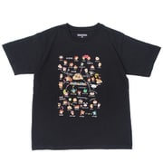 22863169 クレヨンしんちゃん 相関図 Tシャツ BLACK 3Lサイズ [キャラクターグッズ]