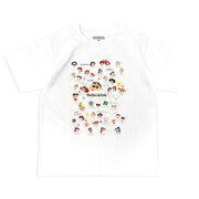 22863169 クレヨンしんちゃん 相関図 Tシャツ WHITE XLサイズ [キャラクターグッズ]