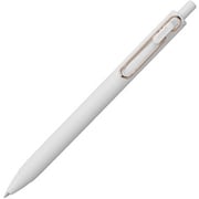 ゲルインクボールペン uni-ball one(ユニボールワン) ローズゴールドver. 0.38mm インク色:黒 本体色:オフホワイト UMNSG38.24