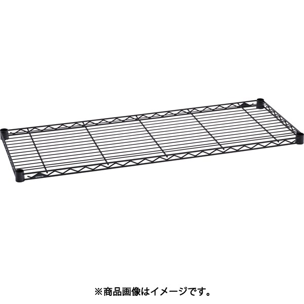 エレクター ERECTAB1418B1 [ベーシックシリーズ ワイヤーシェルフ W450xD350mm ブラック 収納ラック]Ω