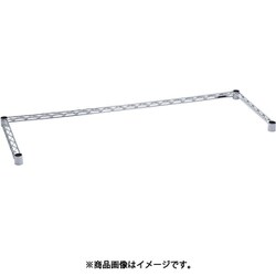 ベーシックシリーズ 3方クロスバー W900xD450mm クローム B1836TWC