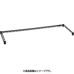 ベーシックシリーズ 3方クロスバー W1200xD350mm ブラック B1448TWB