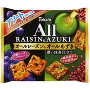 ファミリーサイズオールアソート レーズン＆あずき 濃い抹茶仕立て 22枚（2枚×11袋）