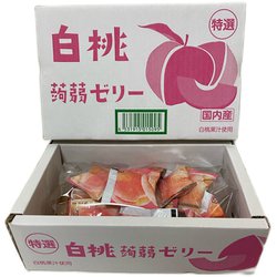 白桃蒟蒻ゼリーBOX 18g×20個