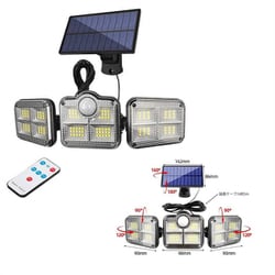 RM 3面パネル照明（122SMD高輝度ソーラーライト） RM-8379-122SMD