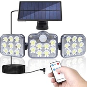RM 3面パネル照明・138SMD高輝度ソーラーライト RM-8378-138SMD