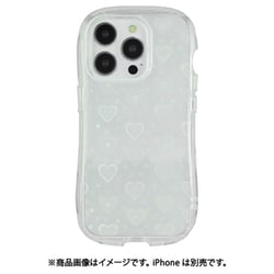 GMD-19HT [iPhone 15 Pro用 クリスタルクリアケース ハート]
