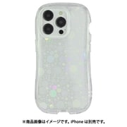 GMD-19DT [iPhone 15 Pro用 クリスタルクリアケース ドット]