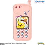 POKE-886A [iPhone SE（第3世代）/SE（第2世代）/8/7用 レトロガラケー風ケース ピカチュウ＆イーブイ]