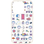 DR-127B [iPhone 15 Pro用 IIIIfitケース 総柄 ドラえもん]