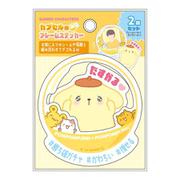 SR-5543462PU サンリオキャラクターズ カプセル風フレームステッカー ポムポムプリン [キャラクターグッズ]