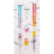 箸 箸置き セット capi Gift トロピカル ブルー ピンク 日本製 63176