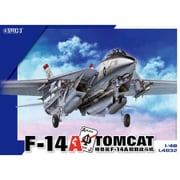 L4832 1/48 アメリカ海軍 F-14A 艦上戦闘機 [組立式プラスチックモデル]