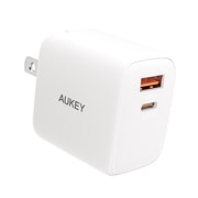 USB急速充電器 Swift Mix 32W USB PD3.0(パワーデリバリー3.0)/QC3.0(クイックチャージ3.0)対応 USB-A×1/USB-C×1 折りたたみ式プラグ ホワイト PA-F4-WT