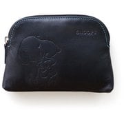 my walit×SNOOPY コインパース(大) ブラックペース MY13624