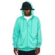 VENTILATED ZIPUP HOODIE SWEATS cac-01-2312-01 TIF GREEN Mサイズ [アウトドア パーカー メンズ]