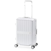 スーツケース DreamLight(ドリーム ライト) 旅行日数目安:3~4泊 36L 超軽量 極静音 再生PET生地 TSAロック搭載 機内持ち込み可 ALI-099-18 クロームシルバー
