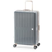 スーツケース DreamLight 旅行日数目安:5~7泊 64L 超軽量 極静音 再生PET生地 TSAロック搭載 ALI-099-24 ブルーグレー