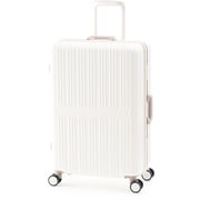 スーツケース DreamLight 旅行日数目安:5~7泊 64L 超軽量 極静音 再生PET生地 TSAロック搭載 ALI-099-24 クリームホワイト
