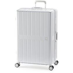 スーツケース DreamLight 旅行日数目安：8～10泊 96L 超軽量 極静音 再生PET生地 TSAロック搭載 ALI-099-28 クロームシルバー