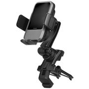 SA504 [iPhone専用 電動開閉ワイヤレス充電スマホルダー エアコン取付]