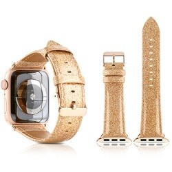 NB-AWLA01GD [ノーザンブルー 本革ラメ アップルウォッチ 41/40/38mm用 ゴールド]