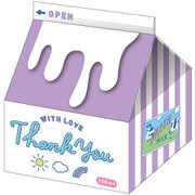 【限定】とろ～りミルクパックギフト Thank You チョコ 27g
