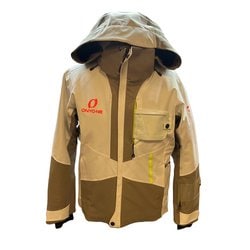 DEMO TEAM OUTER JACKET ONJ96400 WHITE×SAND(100186) 3S/1サイズ [スキーウェア ジャケット ユニセックス]