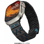 AWB2309 [全世代Apple Watch対応 カーボンファイバーウォッチバンド ステアーズ]