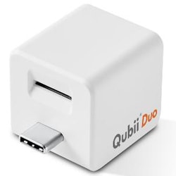 MKPQCW [iOS＆Android両用 スマートフォンバックアップ Qubii Duo Type-C ホワイト]