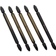 5215-110-BG [両頭ビット（黒金・5本組） ＋2×110mm]