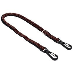 DT-ST-16BKO [布製安全コード ブラックフック 使用荷重3kg オレンジ]