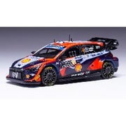 RAM884 1/43 ヒョンデ i20 N Rally1 2023年モンテカルロラリー #4 E.Lappi/J.Ferm [ダイキャストミニカー]