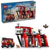 60414 LEGO（レゴ） シティ 消防署と消防車 [ブロック玩具]