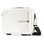 GENESIS(ジェネシス) レディーバッグ 27cm 旅行日数目安:1泊 12L 機内持込可 キャリーオンバッグ用ストラップ ショルダーストラップ付 バニラホワイト SM-O314 WHITE